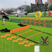 MAXFREE INDUSTRIAL Set de Entrenamiento de Agilidad y Velocidad para Niños, Jóvenes y Adultos - Uso en Exteriores