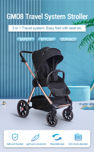Étiquette personnalisée, pour poussette 3 en 1, jouet, cadre en aluminium, noir marine, gris, été, pour femmes, 2021 - Product Image 6