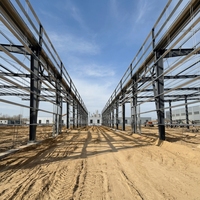 Entrepôt en acier haute capacité et bâtiment industriel préfabriqué pour la logistique, la fabrication et la distribution en Amérique du Nord
