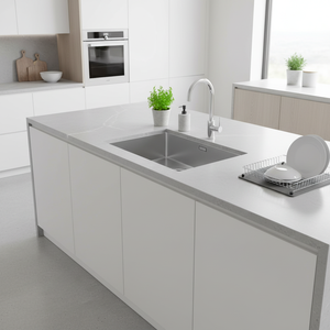 [CALMFORTE] CALMFORTE 630 Premium Hand Made Sink Designed with 1.2T Embo Steel and Thick Padding for Noise Control - Product Image 3