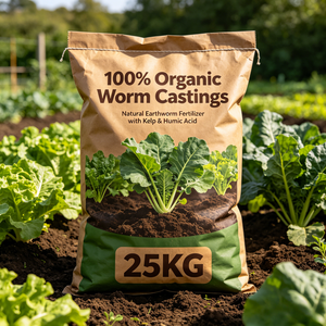 Fertilizante Natural de Gusano de Tierra 100% Premium con Algas y Ácido Húmico - Product Image 2