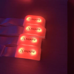 RICHSHINING uzaktan kumandalı Led bileklik programlanmış <span class=keywords><strong>2</strong></span> Led özel logo bilezik parti konser aydınlatma bandı - Product Image 1