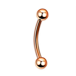 G23 titanio ceja plátano Piercings anillo 16G barra curva <span class=keywords><strong>labio</strong></span> anillos Snug Daith Helix Rook pendiente cartílago Tragus joyería - Product Image 6