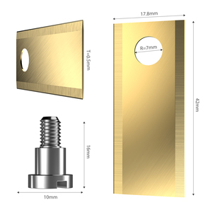 Lame di ricambio adatte per Bigmow belrobotica/Stiga /<span class=keywords><strong>Etesia</strong></span> robot tosaerba - Product Image 1