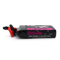 Cnhl Seri Hitam Baterai 1300Mah 7.4V 2S 100c Lipo dengan Colokan Xt60