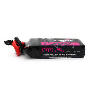 cnhl黑色系列1300mah 7.4v 2s 100c lipo电池，带xt60插头 - Product Image 2