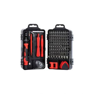 Juego de Destornilladores de Acero de Precisión de 124 Piezas, 101 Puntas, OEM Disponible, Punta Magnética para Reparación de Computadoras/Laptops, Alta Calidad - Product Image 1