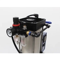 Machine de moulage par injection verticale de bureau 110V 220V 50G prise de commutateur de charge USB produit en plastique formant la Machine sans moule