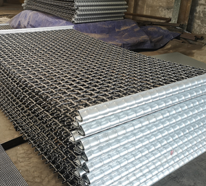 Thép Không Gỉ Crimped Wire Mesh Cát Sỏi Máy Nghiền Móc Rung Sàng Màn Hình Lưới - Product Image 5