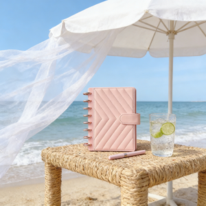 Cuaderno de Piel Sintética de Lujo Acolchado 2026 de Gran Venta con Cierre a Presión - Set de Planificador - Product Image 6