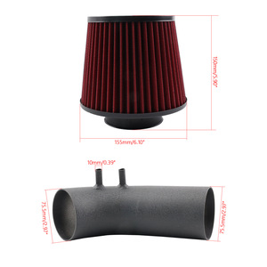 Tubo de Admisión Corto de Alto Flujo de 3 Pulgadas para Volkswagen Passat Audi A4 A6 2.8L, Kit de Modificación - Product Image 3