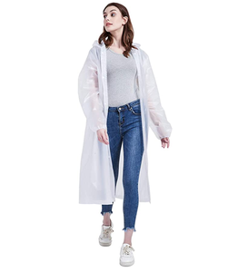 Unisexe Hommes Femmes Jetable Imperméable PEVA Pluie avec Impression de Logo Personnalisé pour Adultes de Jour de Pluie - Product Image 6