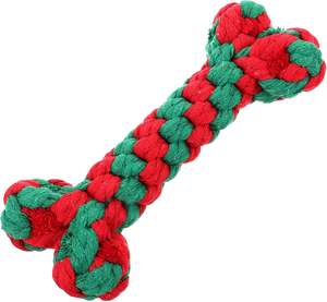 Jouets à mâcher pour chiens personnalisés en gros, os en coton de luxe, petite corde interactive pour chiens - Product Image 2