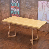 Table de Bar en bois massif, pratique et économique, simple, prix de gros, Table d'extérieur, offre spéciale