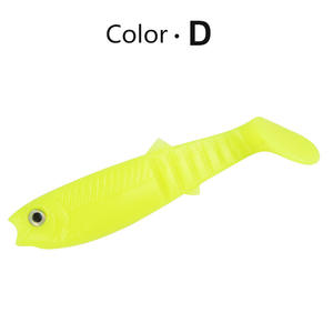 Newbility prix usine caoutchouc PVC appât souple 80mm 10 pièces appât en plastique souple artificiel coulé - Product Image 6