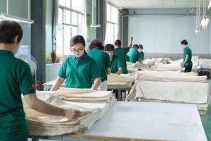 Polyester Bông Pha Trộn TC Dệt Greige Vải TC Xám Vải Thô Trắng Vải Nhà Sản Xuất - Product Image 2