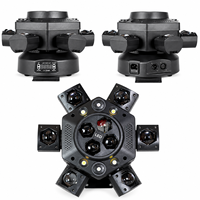Luz Móvil de Cabeza de 150W, Luz de Escenario, Luz Móvil BSW, Luces de Discoteca, Luces DMX, 24 Canales, Maestro-Esclavo, Activación Automática por Sonido