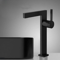 Grifo Mezclador Termostático Monomando de Latón para Lavabo, Diseño Personalizado, Montaje en Cubierta, Duradero, Resistente a la Corrosión, Acabado Cromado