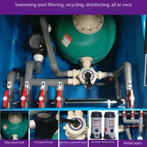 Filtre <span class=keywords><strong>de</strong></span> <span class=keywords><strong>piscine</strong></span> souterraine portable JIANYONG en ABS et PVC avec débit maximal <span class=keywords><strong>de</strong></span> 35 m - Product Image 4