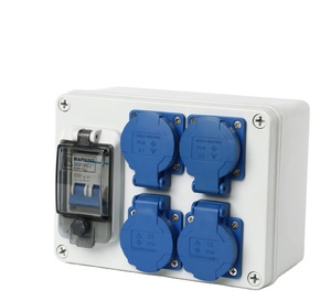 Boîtier de jonction <span class=keywords><strong>étanche</strong></span> en plastique IP67 pour alimentation extérieure, entretien de boîtier de <span class=keywords><strong>prise</strong></span> industrielle, boîtier <span class=keywords><strong>électrique</strong></span> personnalisé - Product Image 1