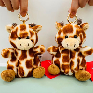 12cm Premium Bear Belly Bag Muñeco <span class=keywords><strong>de</strong></span> peluche Colgante Bordado Bean Bag Series Alivio del estrés Llavero con forro <span class=keywords><strong>de</strong></span> malla - Product Image 1