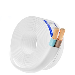 Giá tốt rvvb dây nguồn tiêu chuẩn quốc gia song song dòng vỏ trắng 2 lõi hộ gia đình 0.50.75 1 1.5 2.5 lõi mềm phẳng - Product Image 5