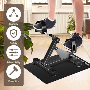 Tapete elíptico antideslizante para debajo del escritorio - Equipo de ejercicio para bicicleta <span class=keywords><strong>Peloton</strong></span>, tapete pequeño para equipo de entrenamiento en el escritorio - Product Image 5