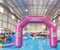 Arche gonflable personnalisée commerciale publicité d'événement arche gonflable arche portable de sport