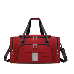 Sac de sport décontracté de grande taille avec logo personnalisé Matériau écologique et durable en polyester et nylon Fermeture à glissière résistante à l'eau - Product Image 2