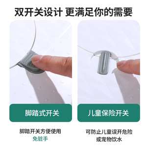 Squat Toilet Seat Floor Mounted <b>ABS</b> Minimalist Design Universal Fit For Bathroom Use - Product Image 4