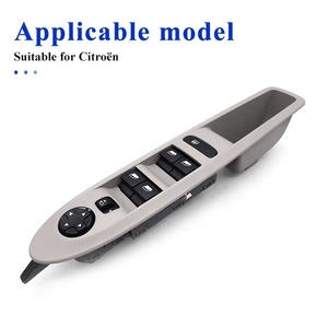 Interruptor de Control del <span class=keywords><strong>Elevalunas</strong></span> Eléctrico 98009290ZD para Citroen C4L, Interruptor de Elevación de Vidrio Delantero Izquierdo, Botón del Controlador de Ventana - Product Image 6