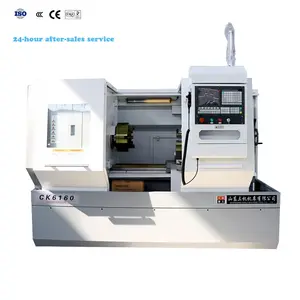 대련 CNC 선반 자동 척 CK6160 CNC 선반 평면 수평 금속 CNC 선반 기계