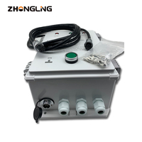 Boîtier de commande ATS à double alimentation 380V/4P 220V/2P Démarrage automatique en fer 5KW-20KW pour petits générateurs essence/diesel Zhongling