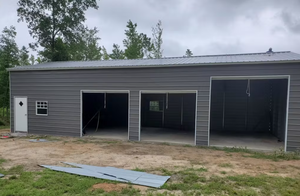 하이 퀄리티 강철 건물 키트 산업 쉽게 조립 정원 창고 강철 프레임 대피소 워크샵 저장 차고 금속 - Product Image 6