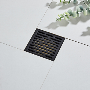 YUNDOOM OEM Chống Mùi Brass Cover Trap Vuông Nhà Vệ Sinh Phòng Tắm Phòng Tắm Hiện Đại Tắm Brass Thoát Nước Sàn - Product Image 2