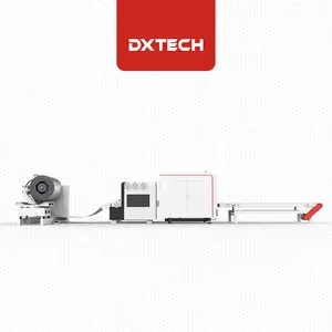 Mesin pemotong laser serat baja cnc otomatis, mesin pemotong baja tahan karat 2000w 1530 dengan dekorasi dan harga pelevelan