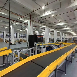 Machine de tri de colis intelligente industrielle avec convoyeur à bande à vitesse réglable et trieuse à roues équilibrées pour entrepôt logistique - Product Image 5