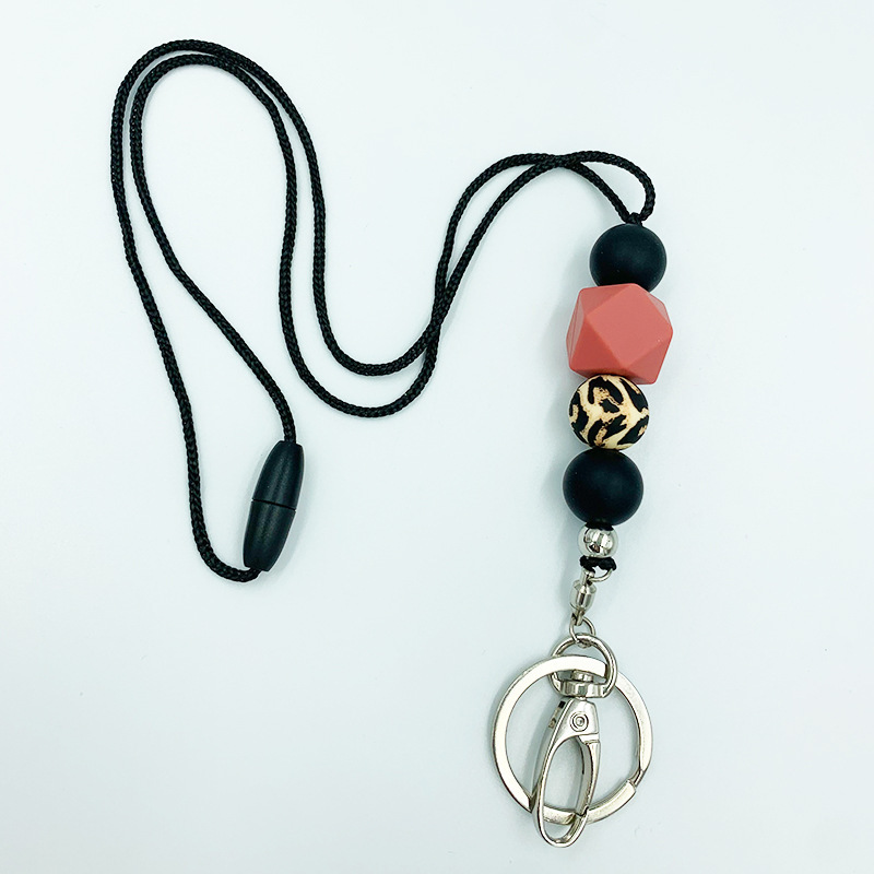 Waterproof Durable Fashionable Silicone Lanyards with Custom Logo Printing for ID Cards & Certificates Image 2