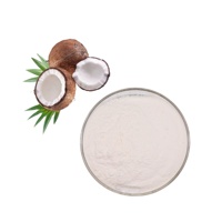 Poudre d'extrait végétal d'eau de coco naturelle sans gras, extraction par solvant, 80 Mesh, 99% qualité alimentaire, emballage en fût instantané