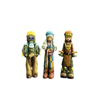บริการพิมพ์ 3 มิติ ตัวละครอนิเมะแบบกำหนดเอง Xuli 3D  โมเดลเรซิ่น ABS สีสันสดใส ออกแบบตัวละคร - Product Image 1