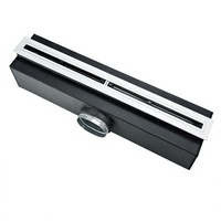 Diffuseur linéaire en aluminium avec boîtier de plénum et lame réglable, à montage au plafond, pour l'alimentation en air de systèmes CVC - Fabricant