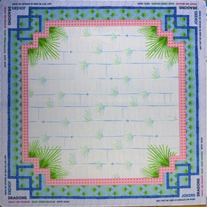 QIU Custom Luxury Foldable Mahjong Table Mat Waterproof Non-Slip Natural Rubber Soundproof Silent <b>Gaming</b> Pad American Mahjong - Product Image 1