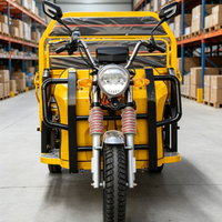 Tricycle électrique de transport 72V1500W avec certificat EEC COC L2e-U UE, capacité de charge de 585 kg, véhicule de transport à trois roues