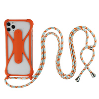 Correa Universal Ajustable para Teléfono Móvil, Manos Libres, con Soporte de Silicona Antigolpes para Modelos 16, 15 y 12