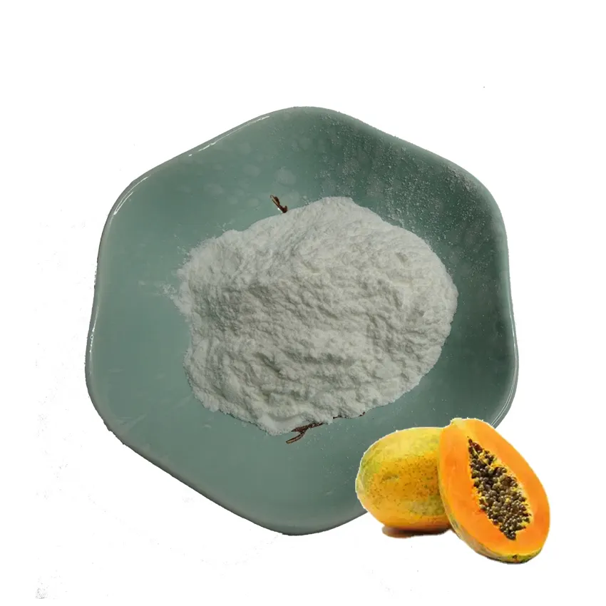 Levering Voedingssupplement Papaja Extract Poeder 50000u Papaïne Enzym