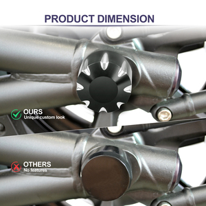 Accesorios de motocicleta de <span class=keywords><strong>tres</strong></span> <span class=keywords><strong>ruedas</strong></span>, tapas de eje de rueda de servicio pesado, tapas de eje trasero para <span class=keywords><strong>Can</strong></span>-<span class=keywords><strong>Am</strong></span> Spyder GS/RS RT ST F3 2010 + - Product Image 3