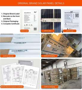 Kit Solar SUNPLUS de 60KW con Panel Monocristalino de Silicio y Batería de Iones de Litio para el Hogar con Salida Multipuerto - Product Image 6