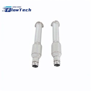 Tubo Delantero de Alto Rendimiento de Acero Inoxidable 304 con Protector Térmico para Aston Martin DB9 6.0L V12 2004-2016 - Product Image 1