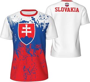 Camisetas con nombres de países, camiseta con la bandera de <span class=keywords><strong>Eslovaquia</strong></span>, ropa de diseñador de moda para <span class=keywords><strong>hombres</strong></span> - Product Image 1