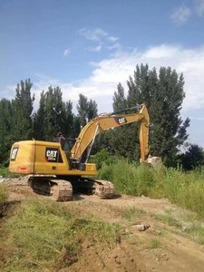 Excavatrice d'occasion Caterpillar 320GC 20T de qualité supérieure, meilleur prix, pelle d'occasion certifiée CE avec accessoire de pincement et brise-roche - Product Image 4
